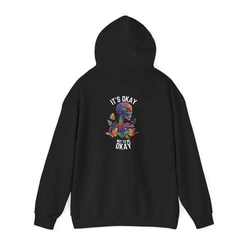 "It's Okay Not to Be Okay" Hoodie | Black