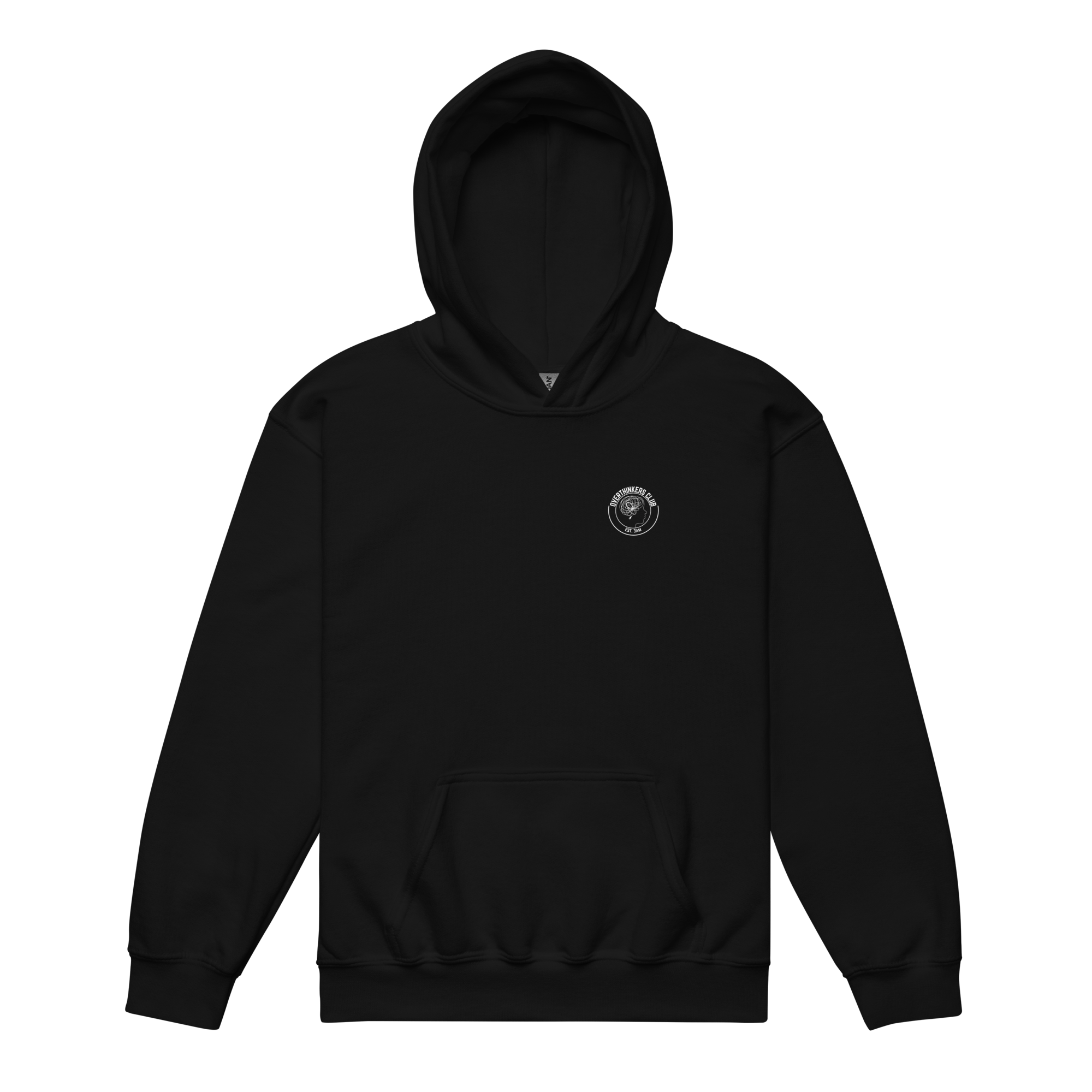 "It's Okay Not to Be Okay"  Kid's Hoodie | Black